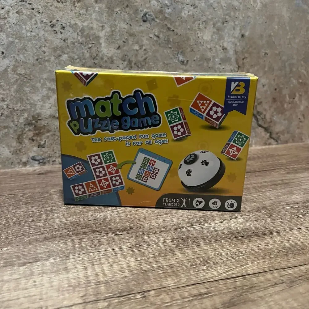 Match Puzzle Game Matching for Kids and Family Night Age 3+ Christmas Gift Baby - Picture 7 of 7